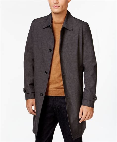 michael kors wool coat mens|michael kors single breasted coat.